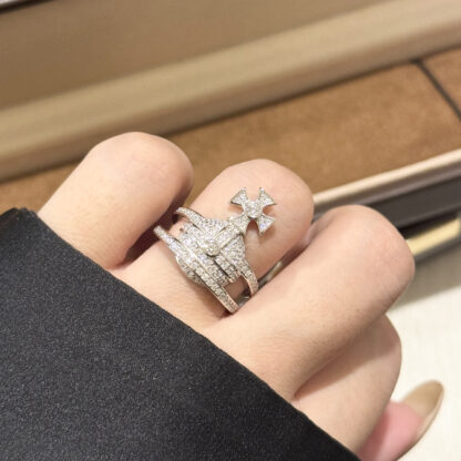 Vivienne Westwood Planet Double Row Diamond - Image 3
