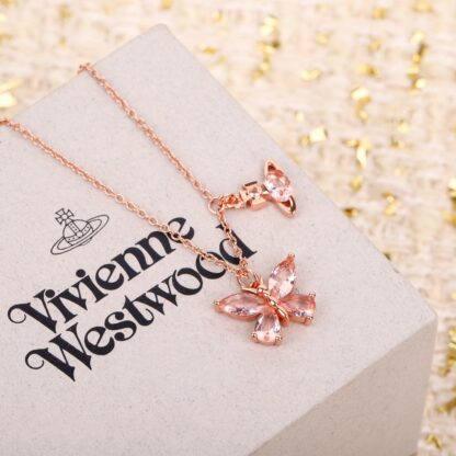 Vivienne Westwood Super Fairy Butterfly Necklace - Image 3