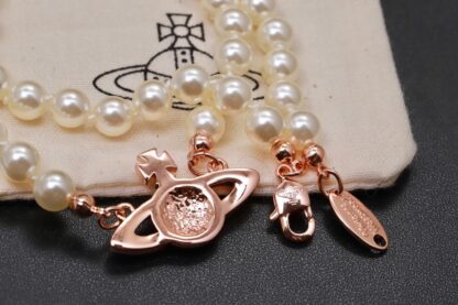 Vivienne Westwood cameo pearl necklace - Image 3