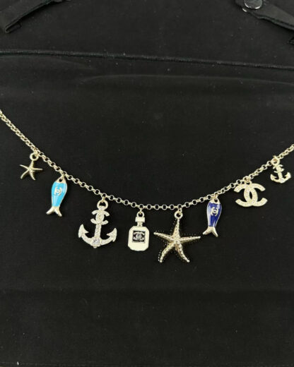 Chanel Ocean Series Multi-element Necklace - Image 3