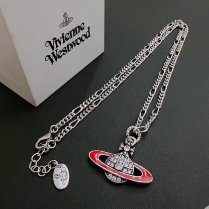 Vivienne Westwood classic large Saturn necklace unisex - Image 3