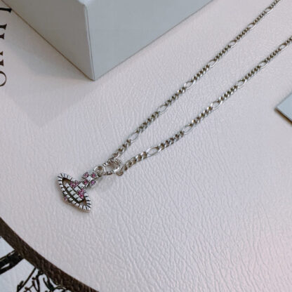 Vivienne Westwood classic large Saturn necklace unisex - Image 3