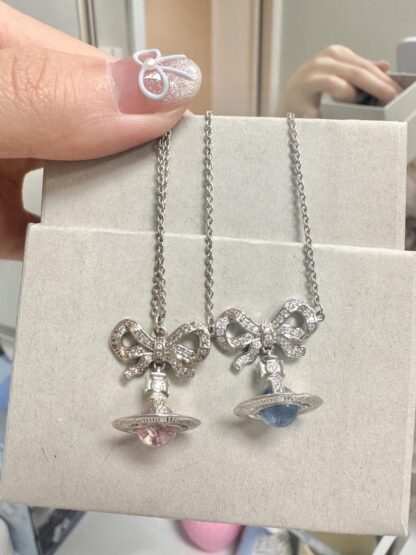 Vivienne Westwood classic shining earth star ring necklace - Image 3