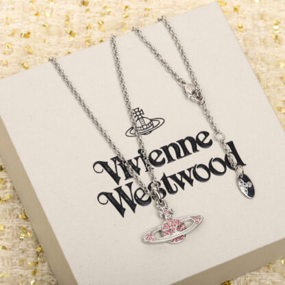 Vivienne Westwood classic shining earth star ring necklace - Image 3