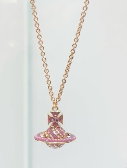 Vivienne Westwood classic shining earth star ring necklace - Image 3