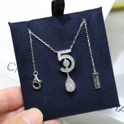 Chanel Delicate No. 5 Necklace - Image 3