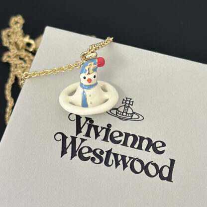 Vivienne Westwood Snowman Necklace - Image 3