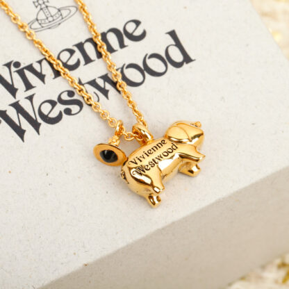 Vivienne Westwood pig necklace - Image 2