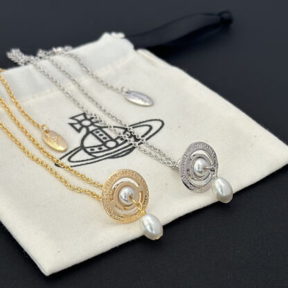Vivienne Westwood Planet Drop Necklace - Image 3