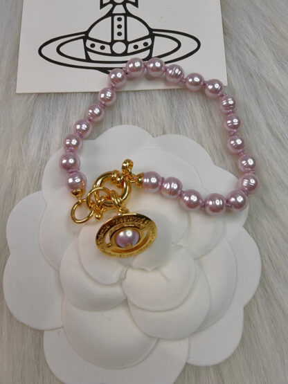 Vivienne Westwood Baroque Layered Pearl Bracelet - Image 3