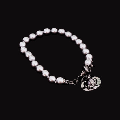 Vivienne Westwood Baroque Layered Pearl Bracelet - Image 3