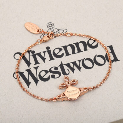 Vivienne Westwood Colorful Semi-translucent Enamel Saturn Bracelet - Image 3