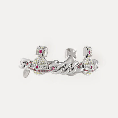 Vivienne Westwood Solitaire Black and Gold Series Bracelet - Image 3