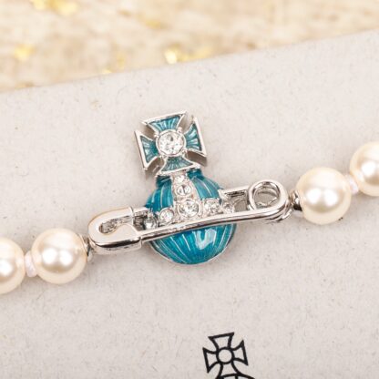 Vivienne Westwood Enamel Saturn Bracelet - Image 3