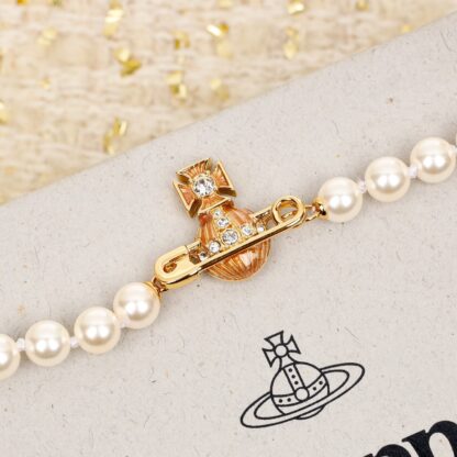 Vivienne Westwood Enamel Saturn Bracelet - Image 3