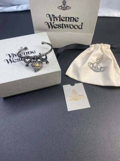 Vivienne Westwood Bow Heart Bracelet - Image 3