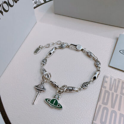 Vivienne Westwood Classic Large Saturn Bracelet Unisex - Image 3