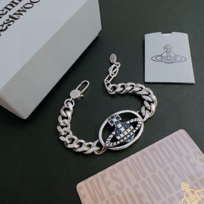 Vivienne Westwood Classic Large Saturn Bracelet Unisex - Image 3