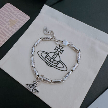 Vivienne Westwood Classic Large Saturn Bracelet Unisex - Image 3