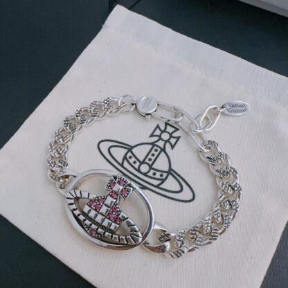 Vivienne Westwood Classic Large Saturn Bracelet Unisex - Image 3
