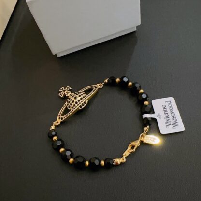 Vivienne Westwood Classic Crystal Saturn Bracelet - Image 3