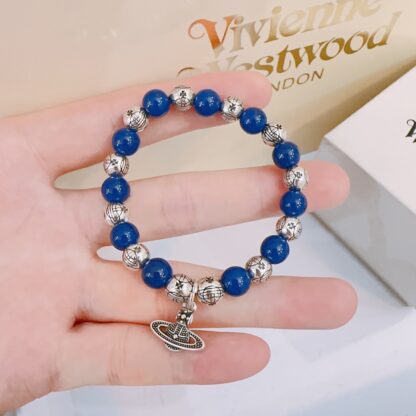 Vivienne Westwood Agate Thai Silver Bracelet - Image 3