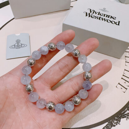 Vivienne Westwood Agate Thai Silver Bracelet - Image 3