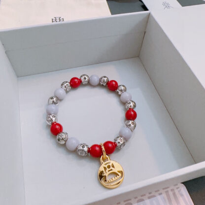 Vivienne Westwood Agate Thai Silver Bracelet - Image 3