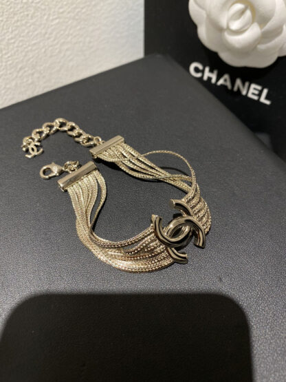 Chanel Six-layer Snake Bone Delicate Necklace - Image 2