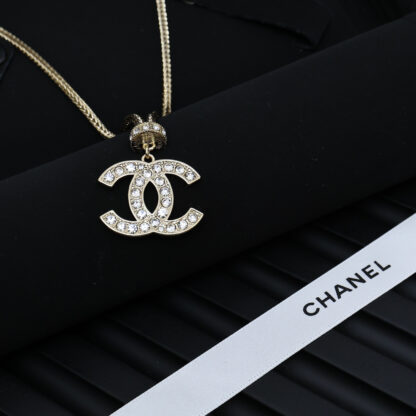 Chanel full diamond double c exquisite necklace - Image 3