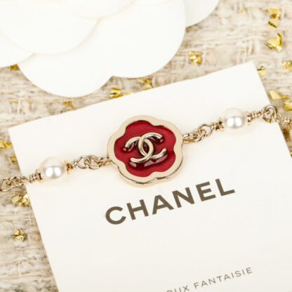 Chanel Camellia Choker Necklace - Image 3