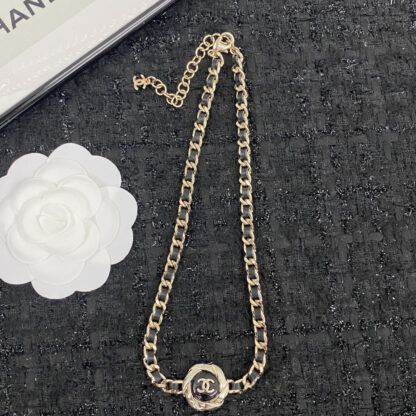 Chanel Camellia Necklace - Image 3