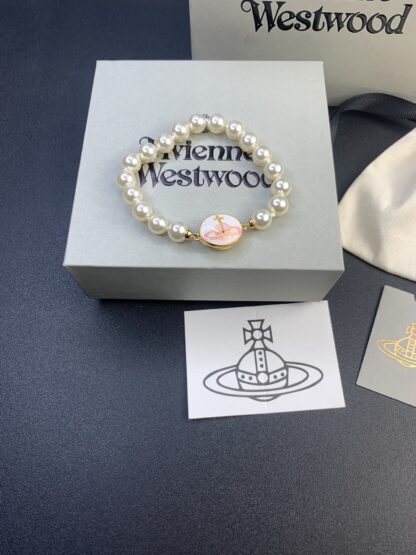 Vivienne Westwood Pearl Magnetic Bracelet - Image 3