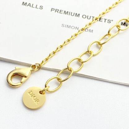 Chanel four-leaf clover pearl pendant necklace - Image 3