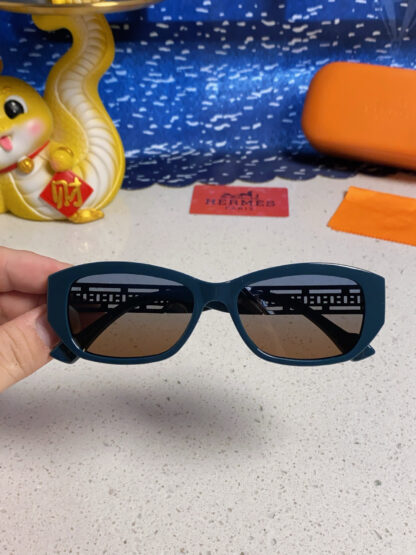 Hermes Retro Fashion Trend Cat Eye Sunglasses - Image 4