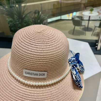 Dio Bow Ribbon Straw Hat - Image 5