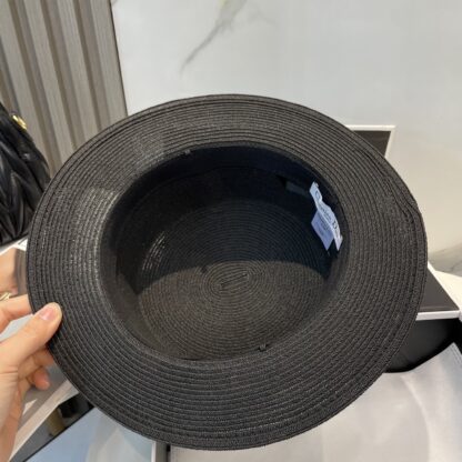 Dior all-match flat straw hat - Image 5