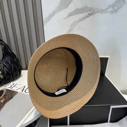 Dior versatile fashion straw hat - Image 5