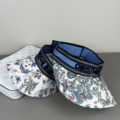 Dior versatile fashion casual hollow hat - Image 5