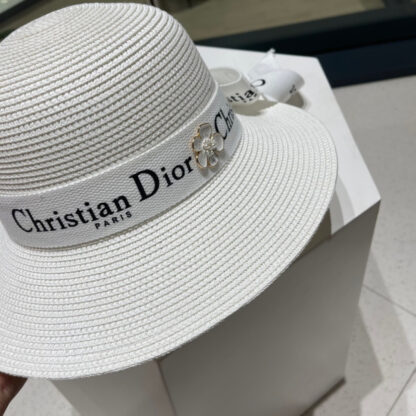 Dior straw sun hat - Image 5