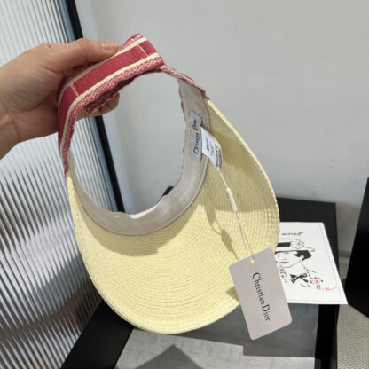 Dior Straw Sunhat - Image 5