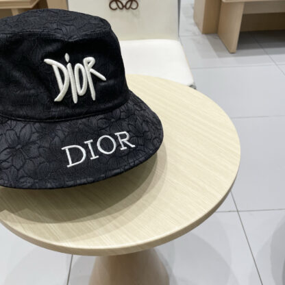 Dior embroidered lettering bucket hat - Image 5
