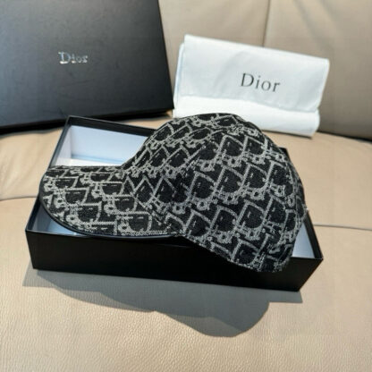 Dior Vintage Canvas Baseball Cap - Image 5