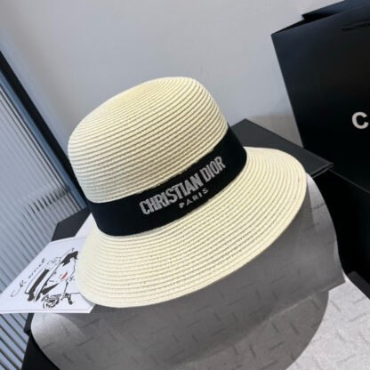 Dior simple letter embroidered basin hat - Image 5