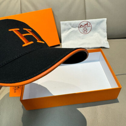 Hermès canvas baseball cap - Image 4