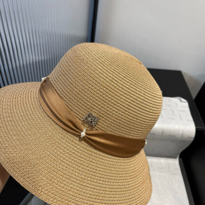 Dior exquisite simple straw bucket hat - Image 5
