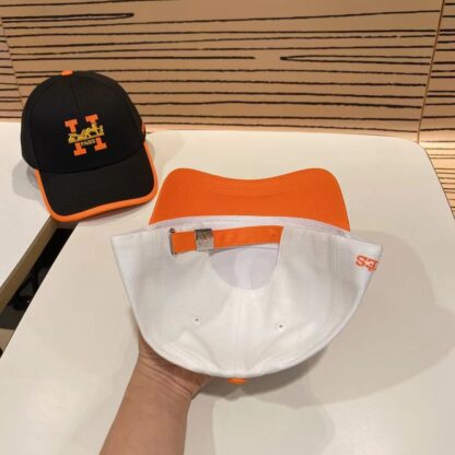 Hermès Unisex Canvas Baseball Cap - Image 4
