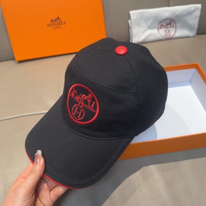 Hermes canvas baseball cap - Image 4