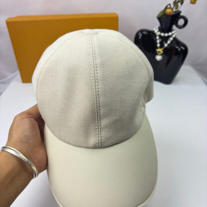 Hermès Unisex Canvas Baseball Cap - Image 4