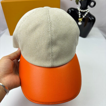 Hermès Unisex Canvas Baseball Cap - Image 4
